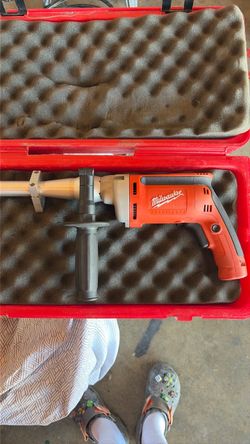 Milwaukee Heavy-Duty Corded Drill with Case