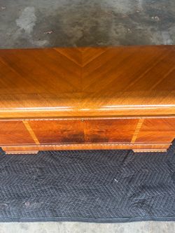 Art Deco Lane Cedar Chest vintage MCM mid century modern