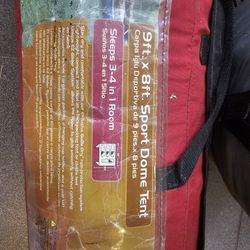 Tent And Sleeping Bag