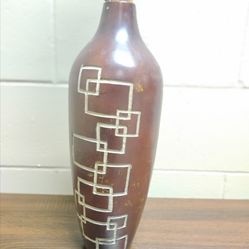 Gorgeous, Elegant 16" Ceramic Vase