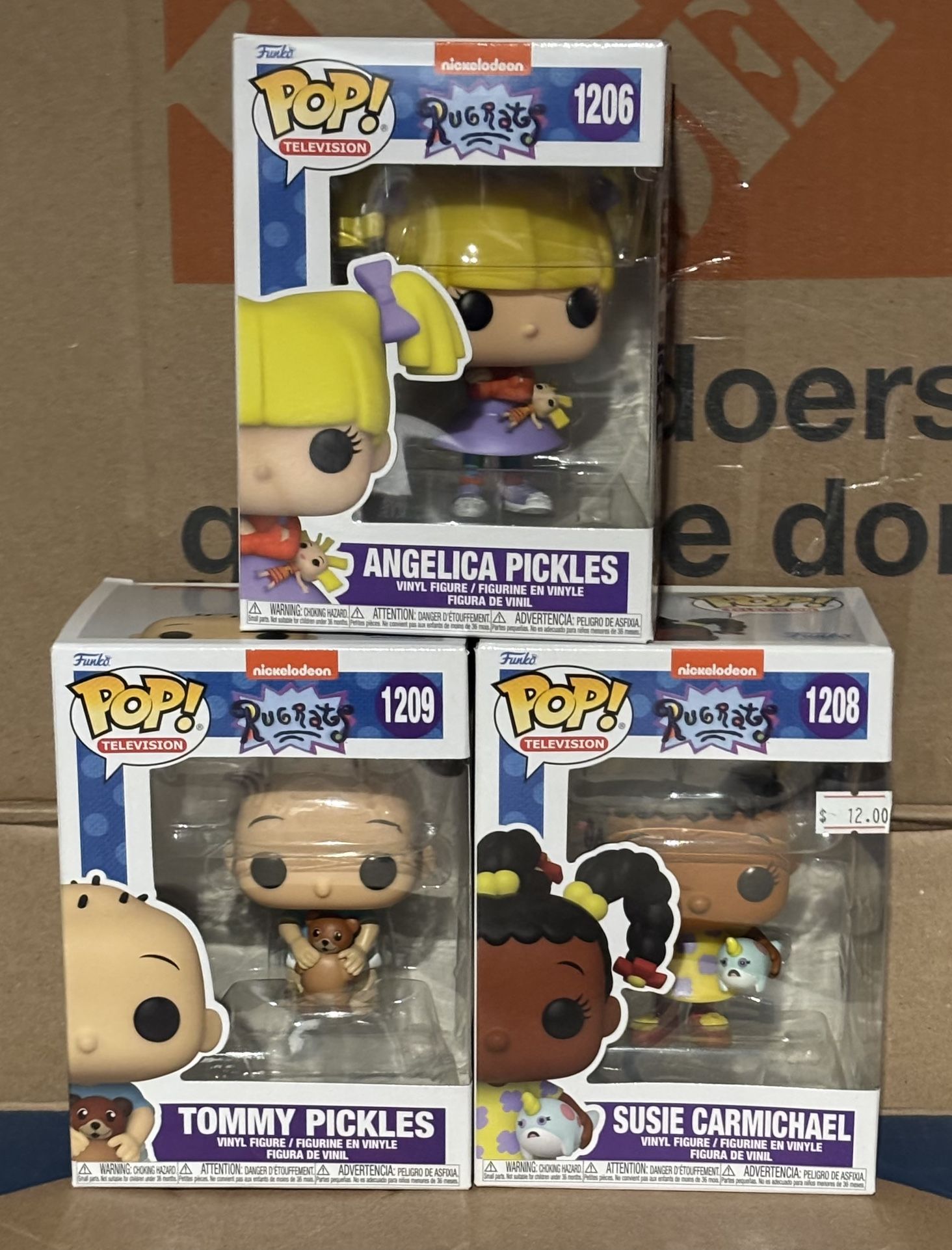 Lot Of 3- Rugrats Funko Pop