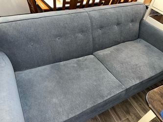Jonathan Louis Blue Sofa
