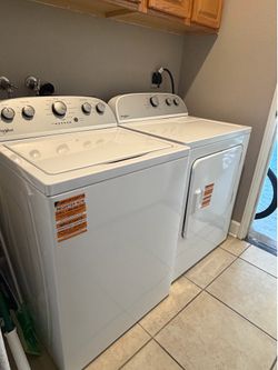 Whirlpool Washer and Electric Dryer Set- $525 OBO— NEED GONE ASAP