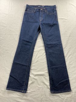 Old Navy Jeans Boys 16 Blue Straight Leg Adjustable Waistband