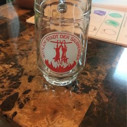 Wittlich-Stadt Dee saubrenner Beer Glass