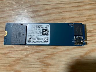Western Digital 1tb NVMe SSD