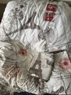 King Sized Comforter w/ 2 Pillow Shams