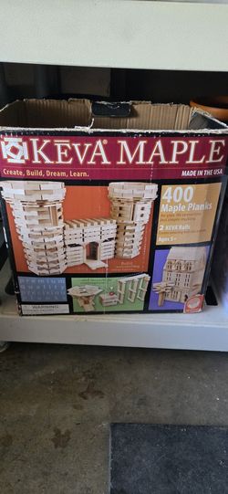 KEVA MAPLE BLOCKS 400 PC SET