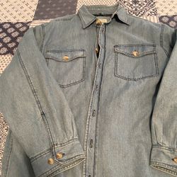 Men’s Denim Shirt Jacket (High Sierra)