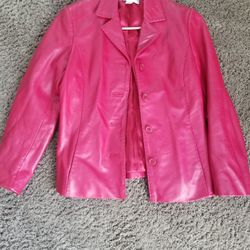 Women leather jacket