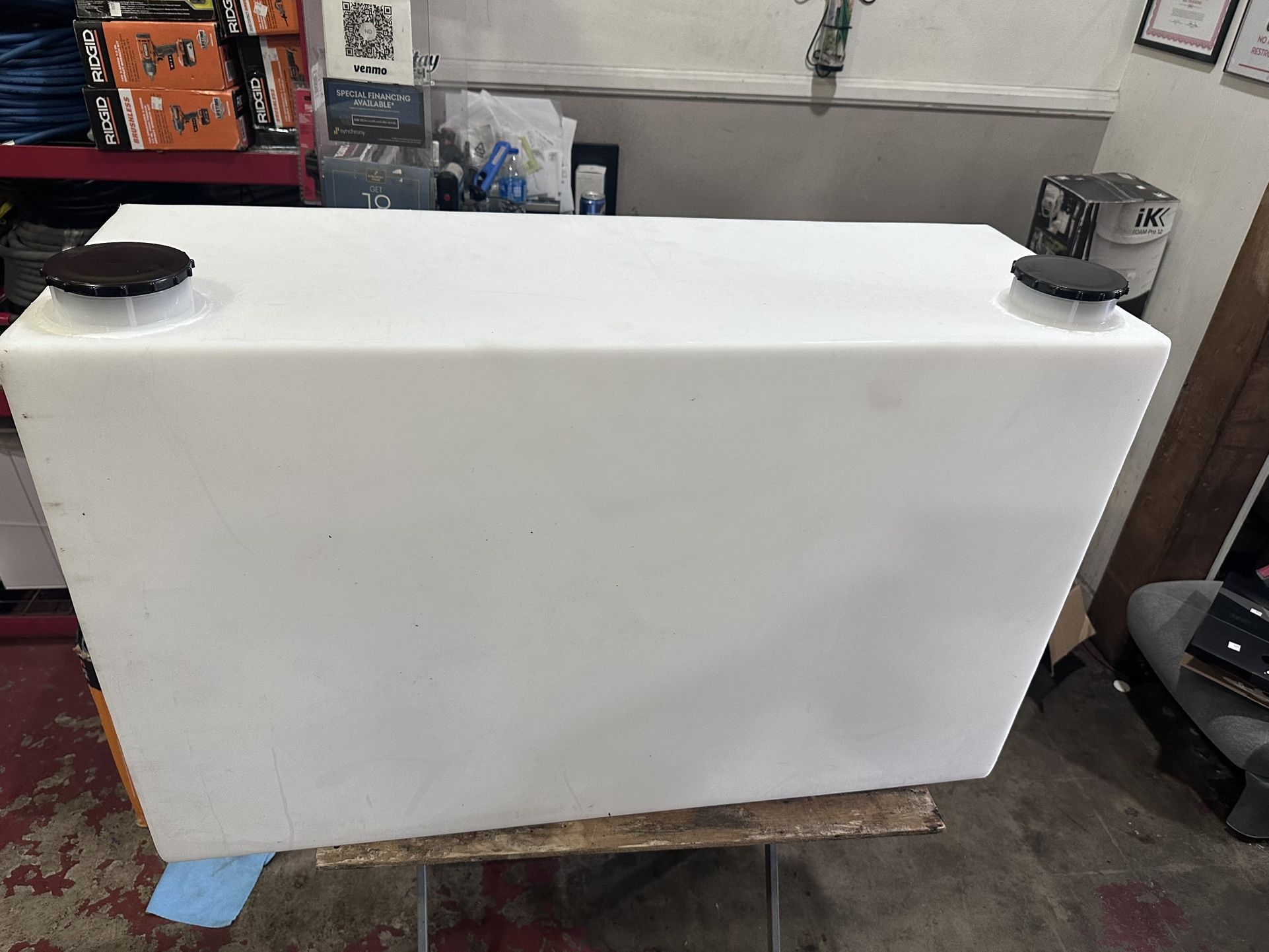 50 Gallon Low Profile Standing Water Tank Only Asking $380 (financing Available)