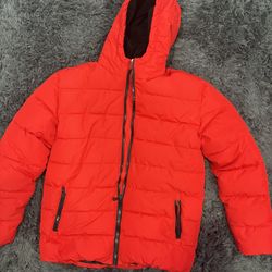 Michael Kors Puffer Hoodie - Red