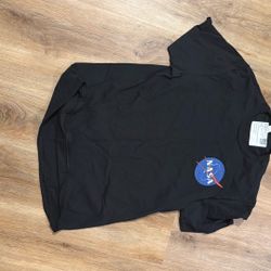 Black Medium NASA T Shirt 