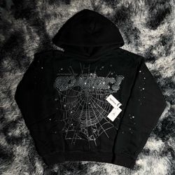 Rhinestone Sp5der Hoodie