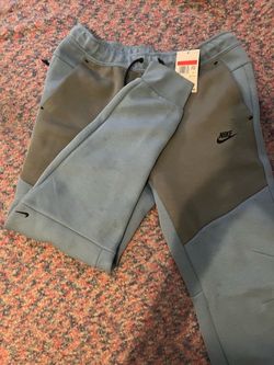 Blue & Grey men’s (Large) Nike tech bottoms