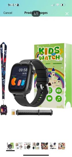 Brand new in box OKYUK 4G Smartwatch, Kids Watch for Kids with SIM Card, 47 Exciting Games, Two-Way Calling Feature, SOS Emergency Call Button Ideal f