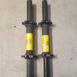 Gold Gym Set  Of Two Dumbbells Handles 