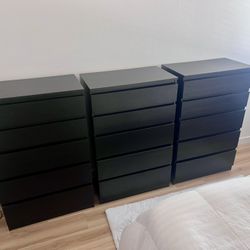 Black Modern Dressers IKEA