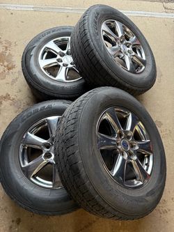 6x135 - 18” - FORD RIMS - CHROME F150 WHEELS