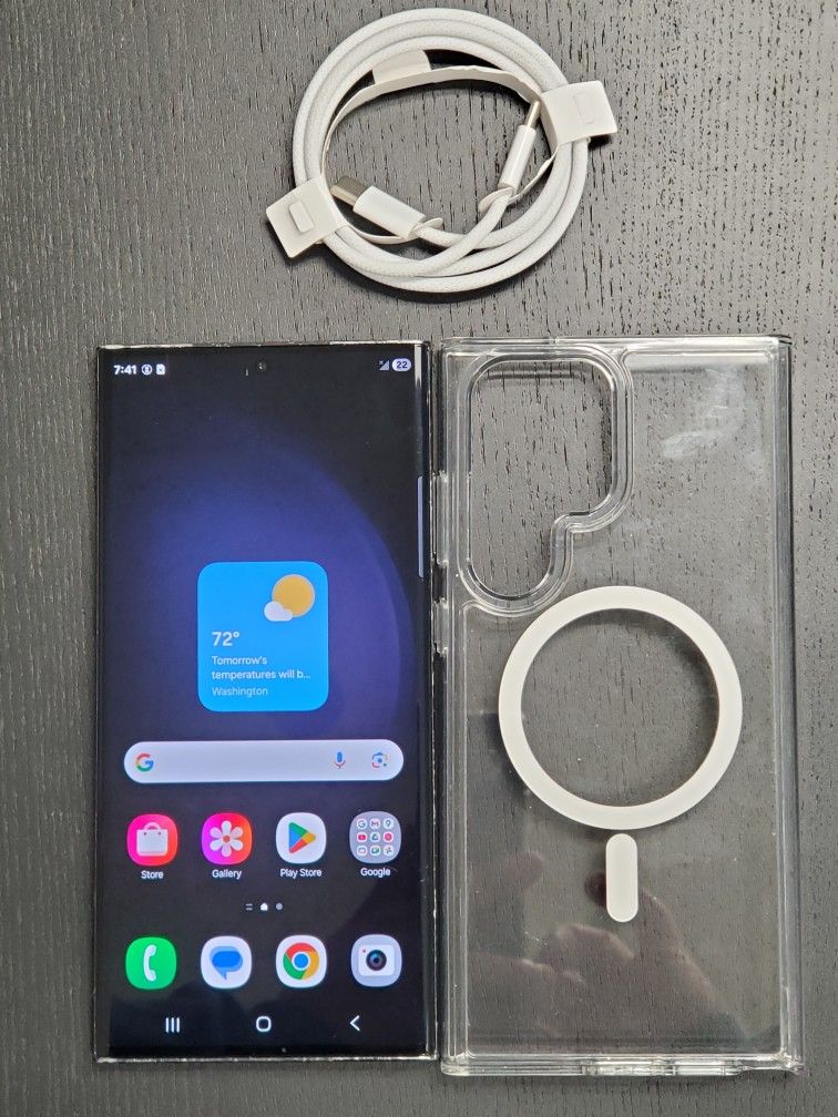 SAMSUNG GALAXY S23 ULTRA 256GB UNLOCK ANY CARRIER IN GOOD Condition