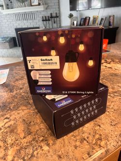 String lights 50’ long