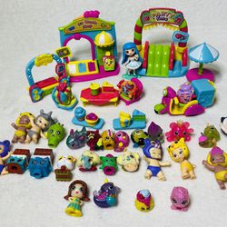 Colorful Small Doll Toy Lot Mojipop Hatchimals Twosies Shopkins