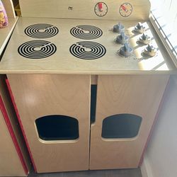 Kids Kitchen Stove Play Set