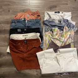 Clothes - Shorts, Skirts, Jeans, Dresses