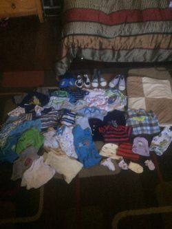 Lot of baby clothes