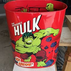 Hulk Trash Can, Vintage Marvel