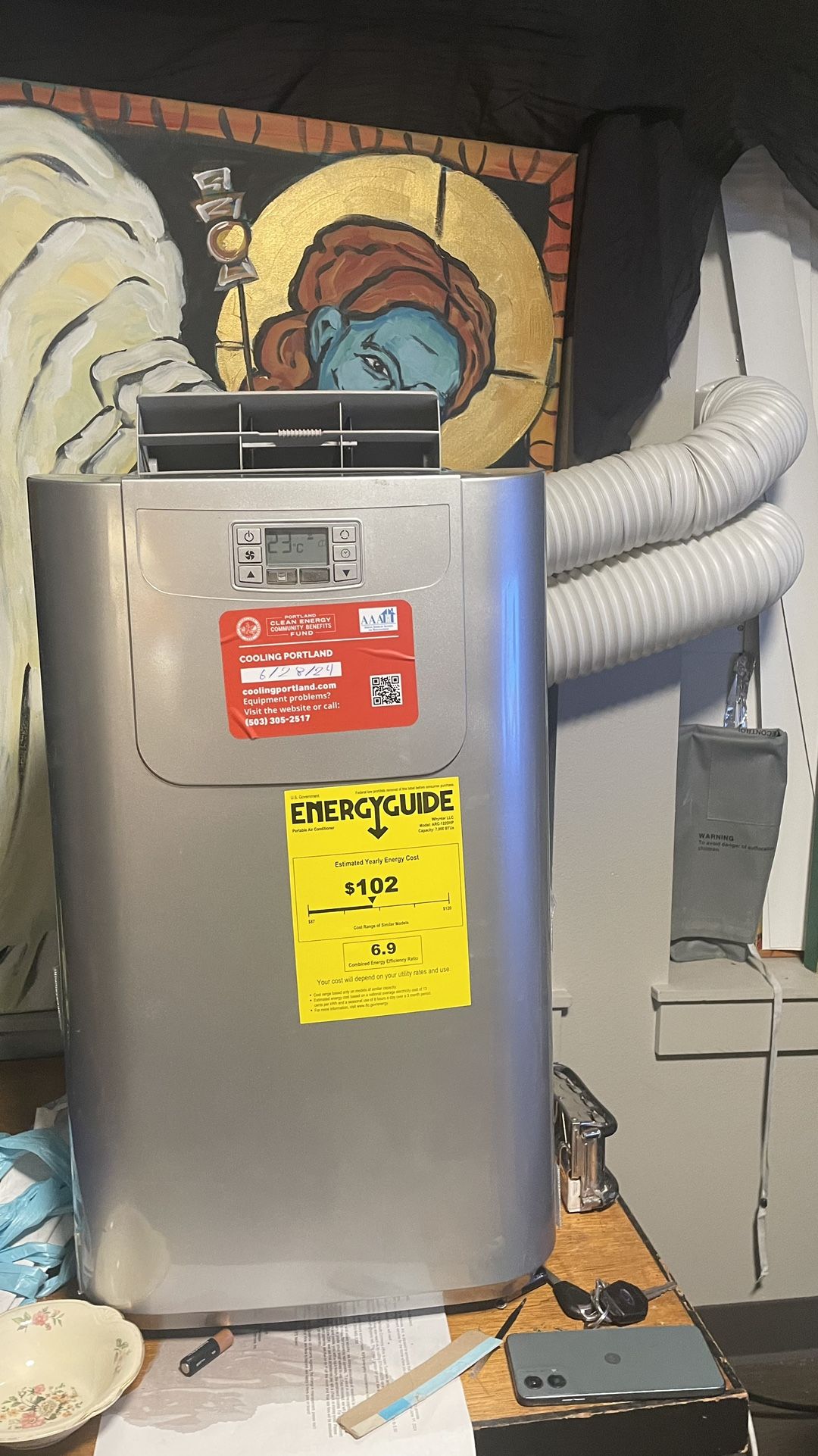 WHYNTER ELITE 12,000  BTU