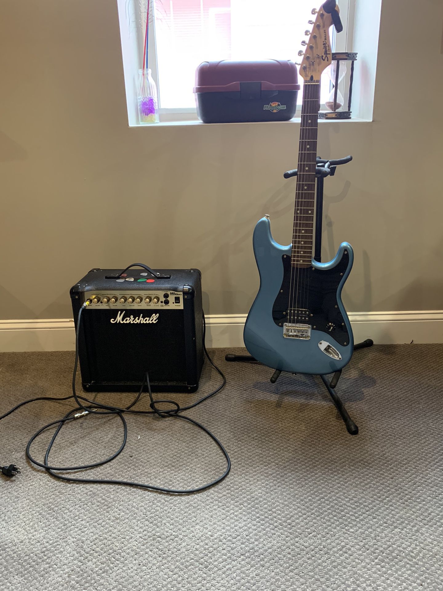 Starter Guitar And Amp Set