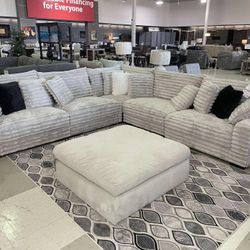 [OM] 🟪 Only $45 initial then take it home 🏡 Brand New  Embrace Sectional 
