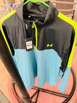 Under Armour 1/4 Zip T-shirt New For Men’s Size XL