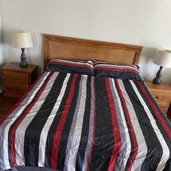 Cal-king Bed Set