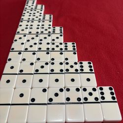 Vintage Puremco USA American Flag Marblelike Dominoes Pro Extra Thick in Miami