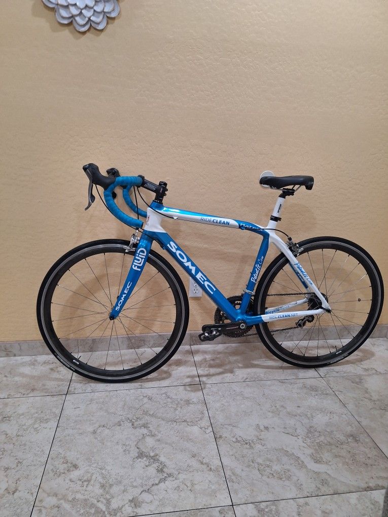 SOMEC FLUID MATRIX FULL CARBON 700 C WHEELS ROAD BIKE WITH ISM SEAT 