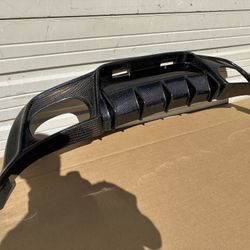 New 2010 - 2016 Hyundai Genesis Coupe VIP Style Carbon Fiber Rear Bumper Diffuser Lip (Special Order Only)