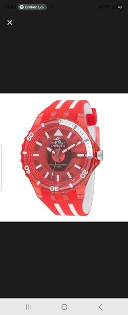 Invicta Subaqua Red Diver Watch