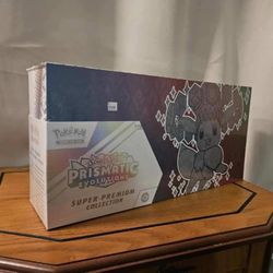 Prismatic Super Premium Collection Pokemon TCG Card Boxes Sealed