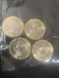 MONEDAS. DEL MUNDIAL. MEXICANAS. COLECION