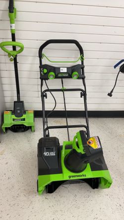 Snow blower greenworks