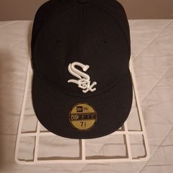 WhiteSox MLB Authentic Collection Noir Baseball Hat Size 7⅜