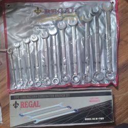 Regal 11pc Combination Wrench Set 