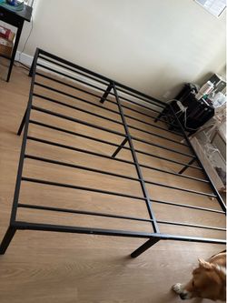 King size bed frame
