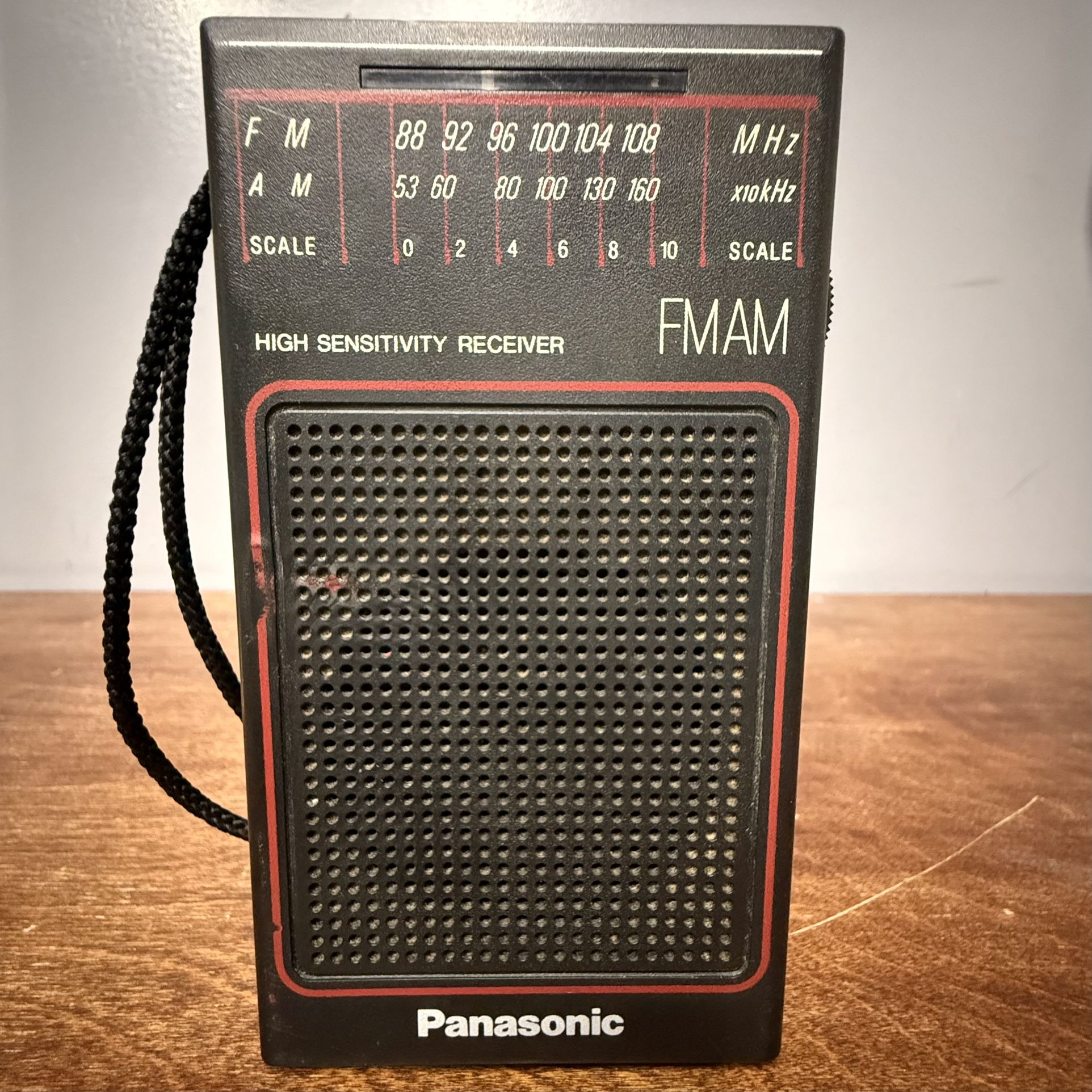 Panasonic Portable Radio *Vintage 1986*