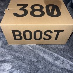 Adidas Yeezy 380  Onyx Original Empty Box