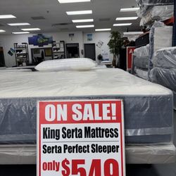King Serta Perfect Sleeper Sale
