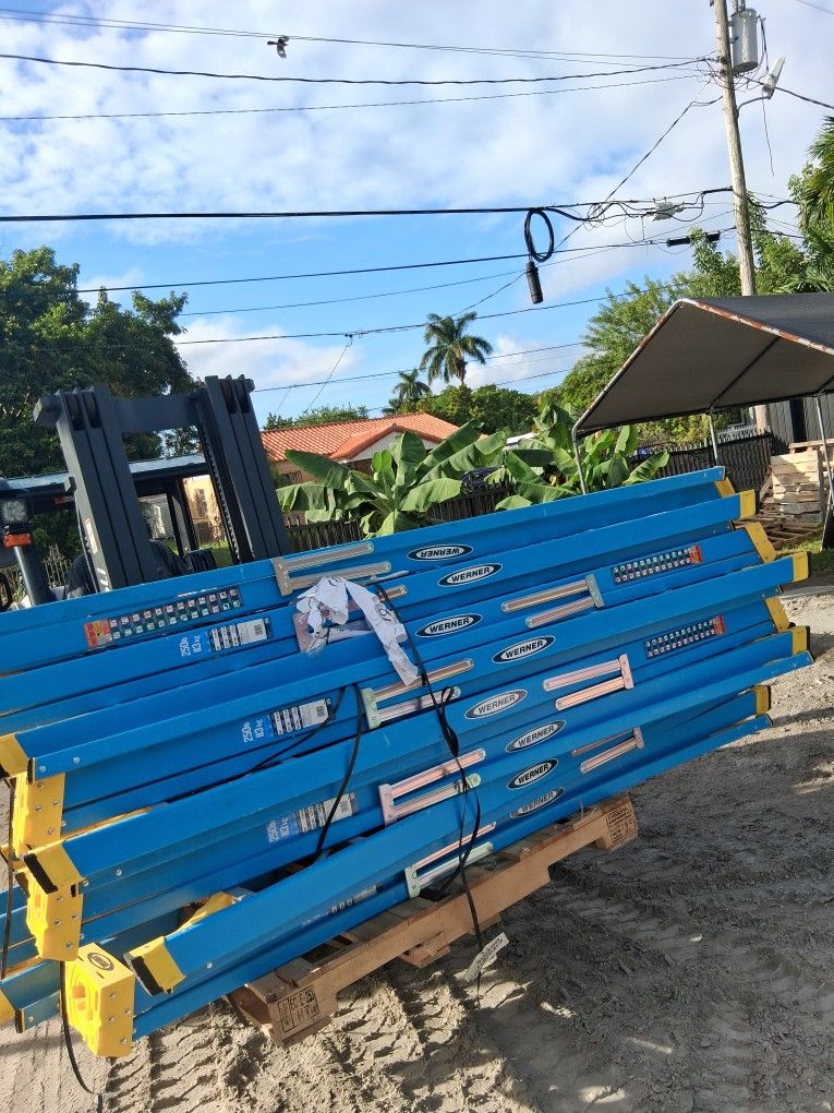 Werner 8ft Fiberglass Ladders