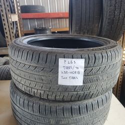 Tires 235 45R 18 (Two Tires Available)